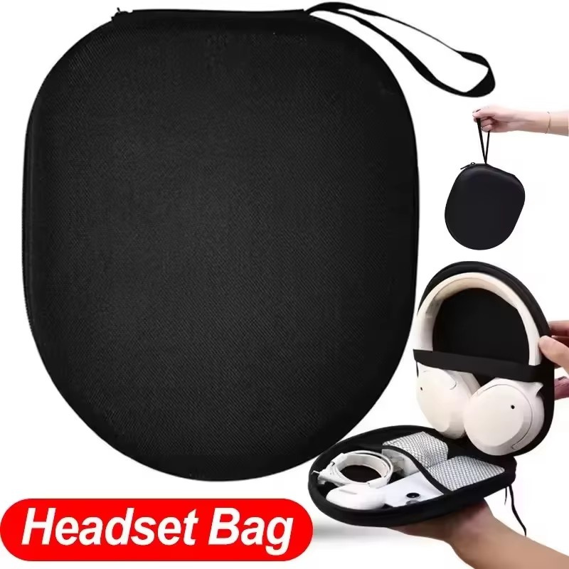 Headphone Case Hard - Universal Headphone Case for Over-Ear Wireless