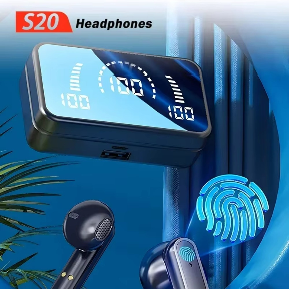 QCY TWS S20 Earphone Bluetooth - Wireless Earbuds Tws review and price