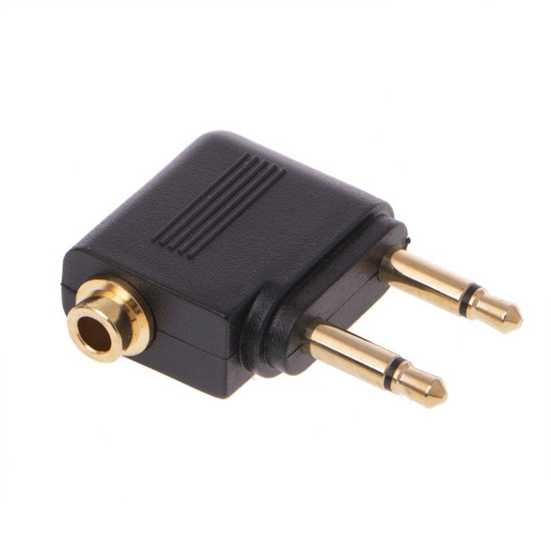 1pc Gold Nickel plated Air Pla - Earphone Splitter Jack review and price