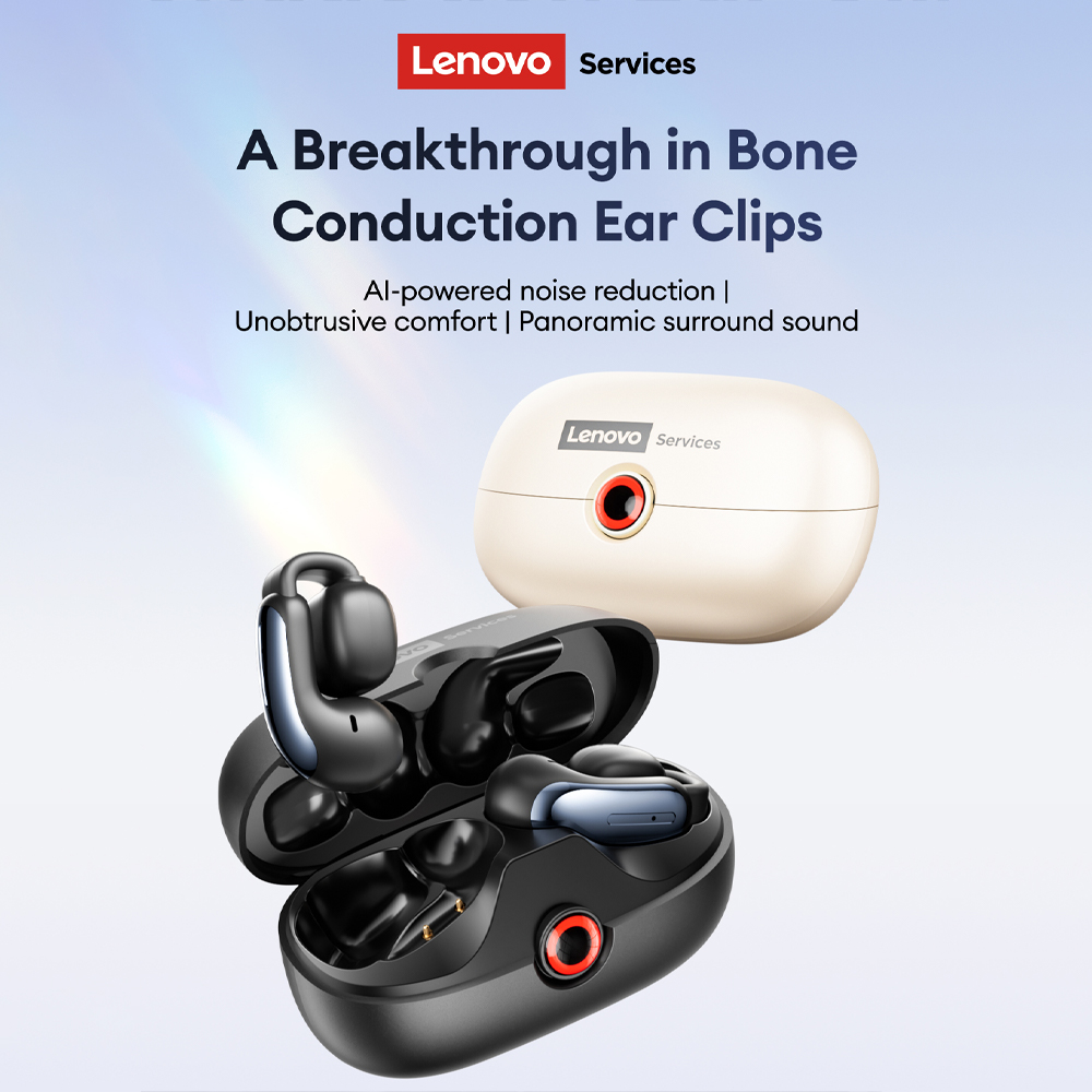 Lenovo LES-108 Bone Conduction - Wireless Earbuds Tws review and price