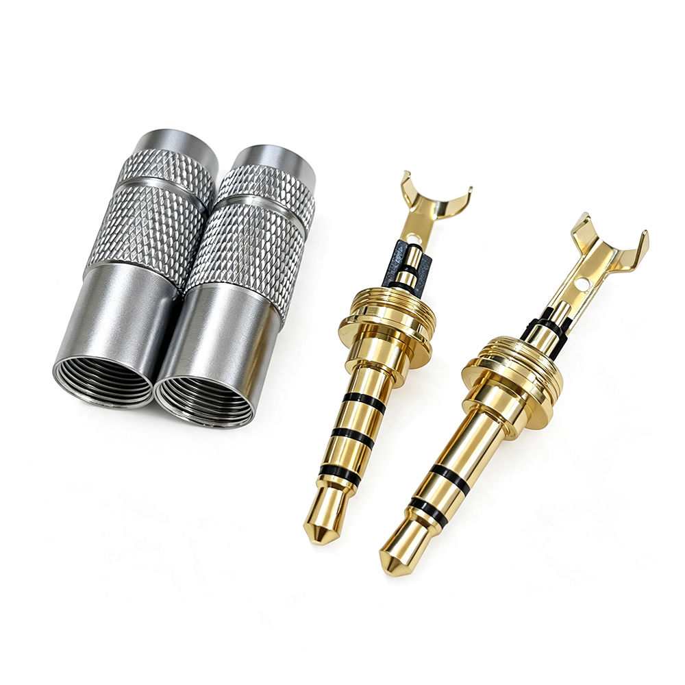 1pcs Gold Plated 3.5mm Jack Au - Audiophile Headphone Wired review and price