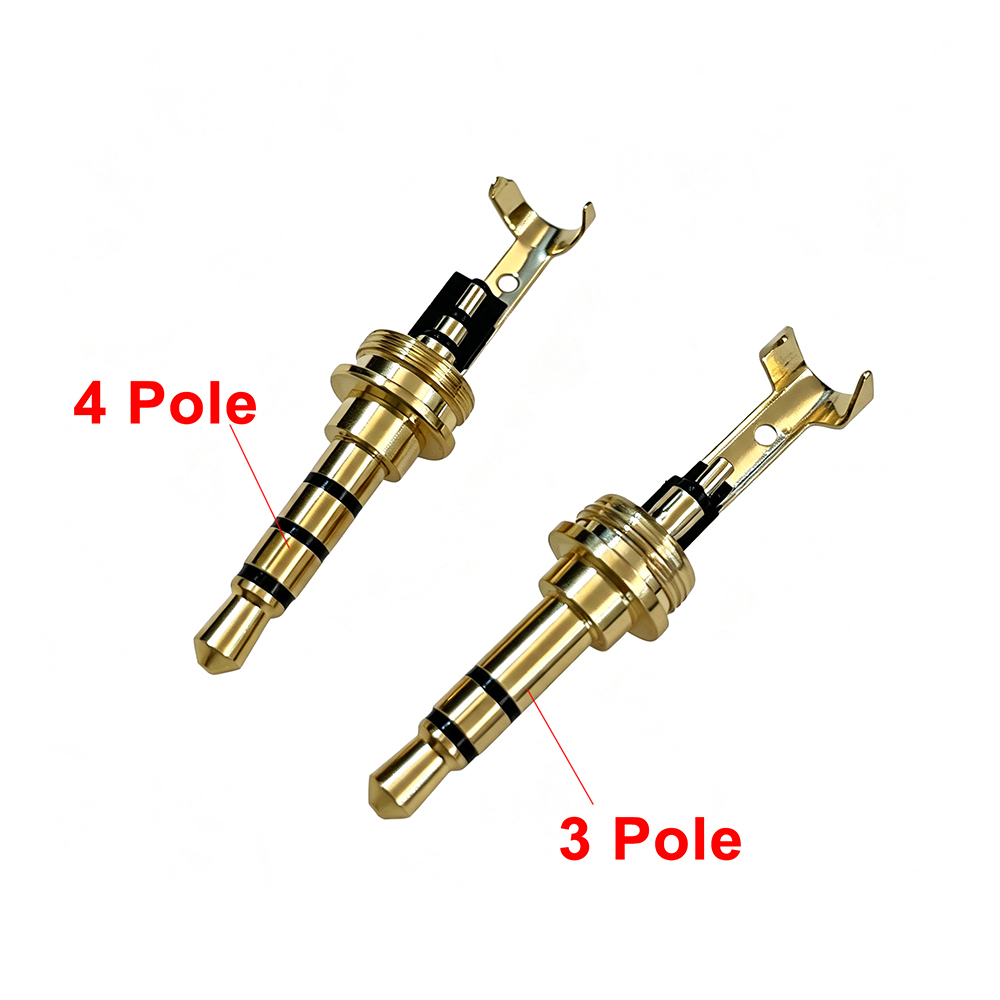 1pcs Gold Plated 3.5mm Jack Au - Audiophile Headphone Wired review and price