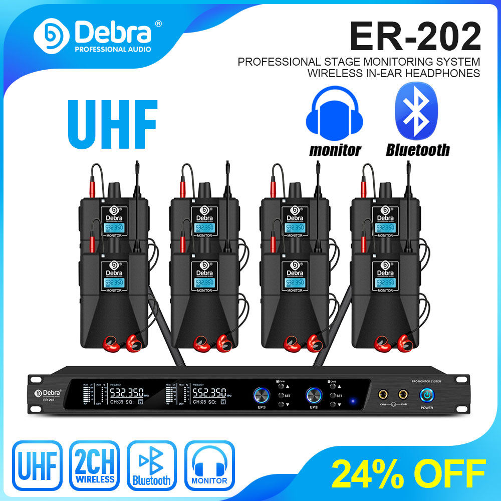 Debra UHF IEM ER-202 Wireless  - In Ear Monitor Iem review and price