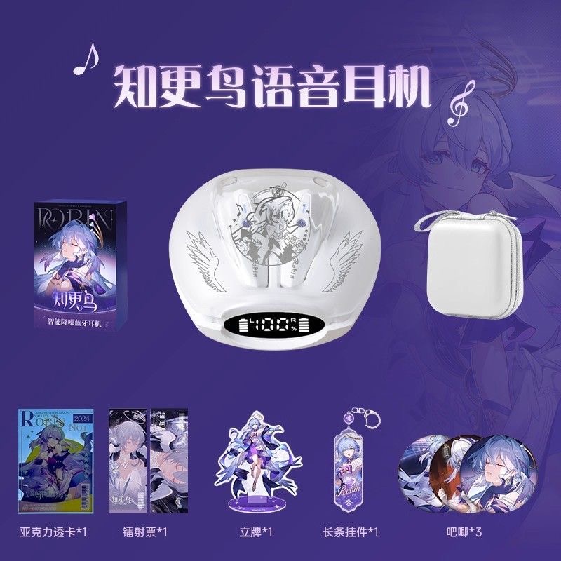Robin Honkai：Star Rail Game Bl - Bluetooth Headset On Ear review and price