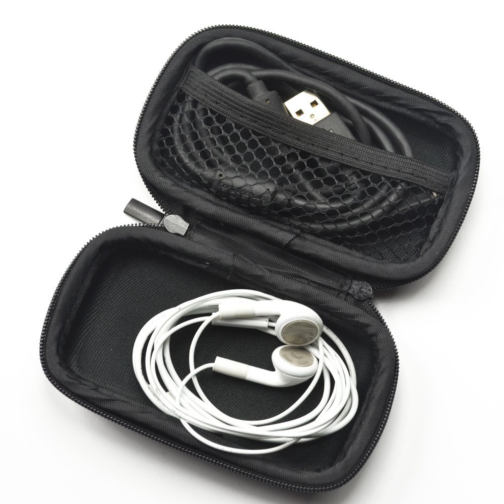Green Rectangle Shaped Hard Ea - Headphone Case Hard review and price