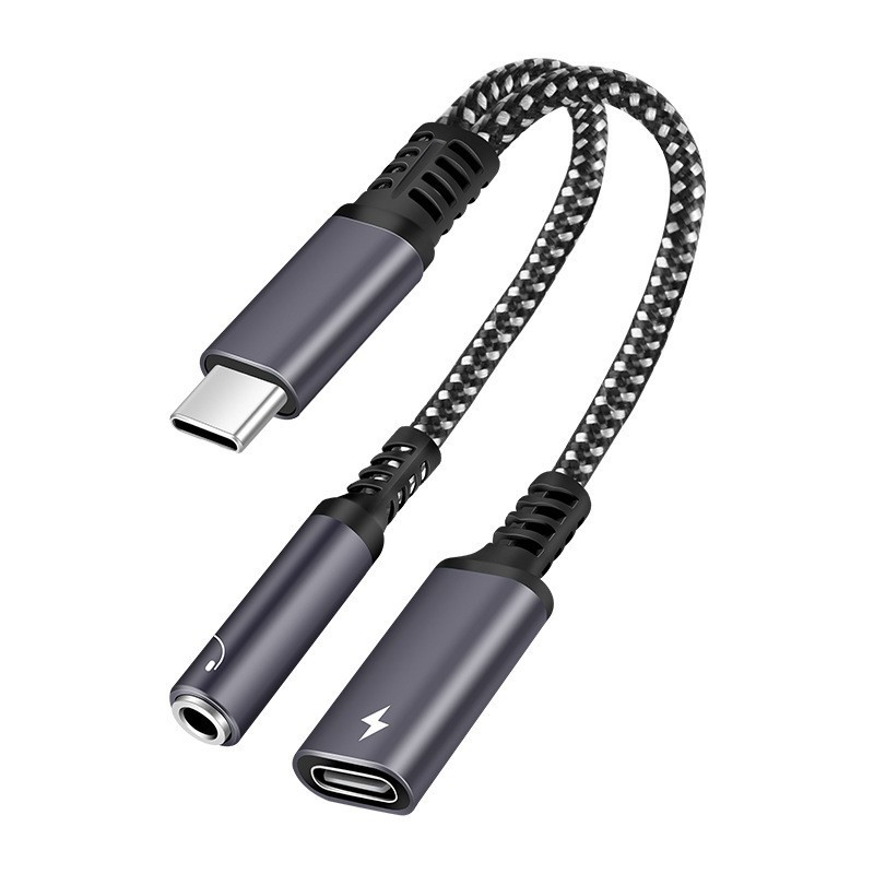 10/60W PD Fast Charger Cable 2 - Earphone Splitter Jack review and price