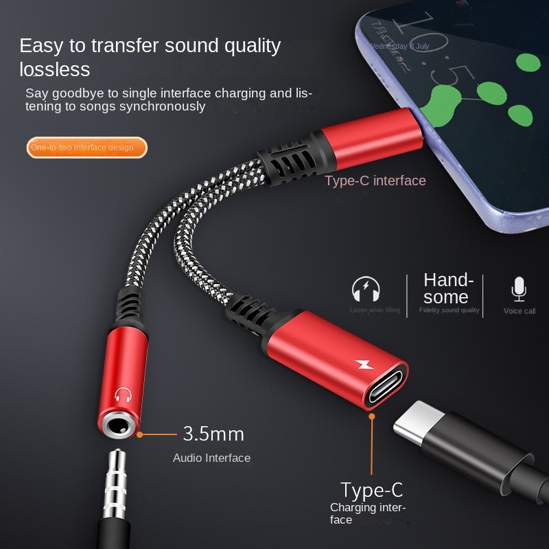 10/60W PD Fast Charger Cable 2 - Earphone Splitter Jack review and price